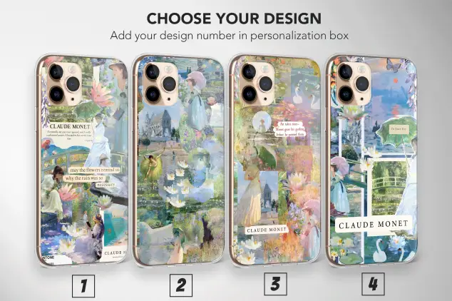 iPhone 5s Claude Monet Aesthetic Vintage Phone Case