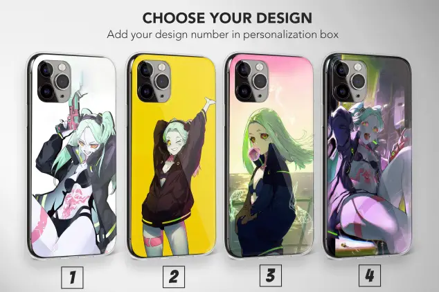 iPhone 5s Cyberpunk Anime Rebecca Japanese Manga Phone Case