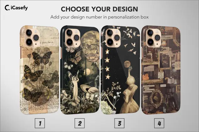 iPhone 5s Dark Academia Fairycore Celestial Phone Case