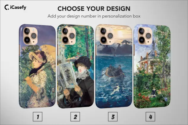 iPhone 5s Edouard Manet Aesthetic Art Impressionism Phone Case