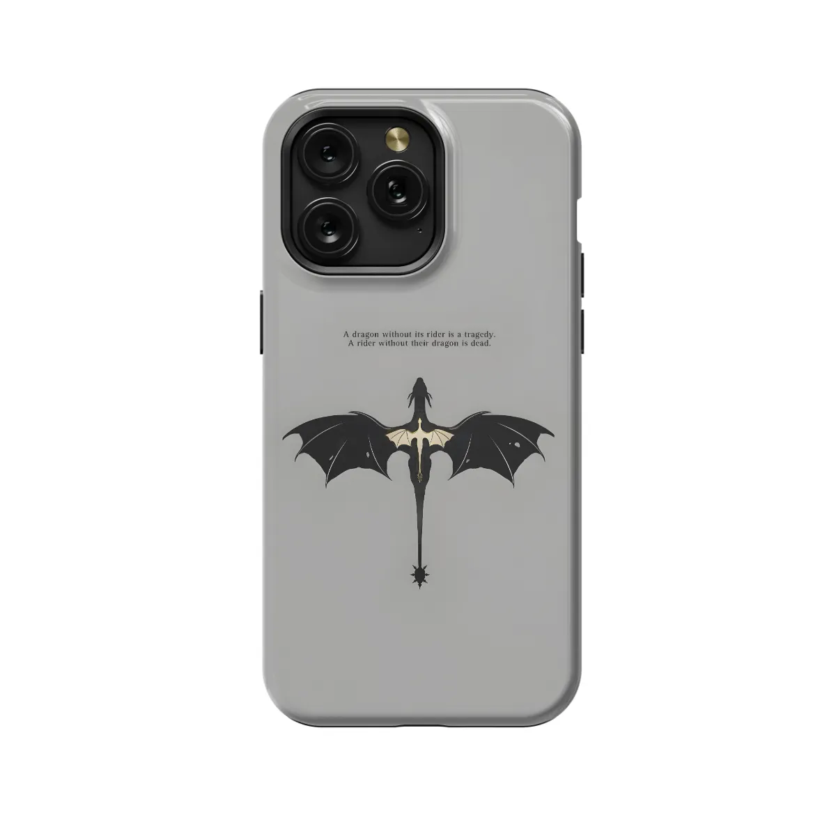 iPhone 5s Dragon Fourth Wing Acotar Phone Case - Image 1