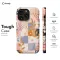 iPhone 5s Groovy Floral Pastel Checkered Phone Case - Image 5