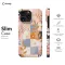 iPhone 5s Groovy Floral Pastel Checkered Phone Case - Image 6