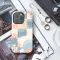 Groovy Floral Pastel Checkered iPhone 5s Phone Case - Image 3