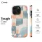 Groovy Floral Pastel Checkered iPhone 5s Phone Case - Image 5