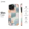 Groovy Floral Pastel Checkered iPhone 5s Phone Case - Image 6