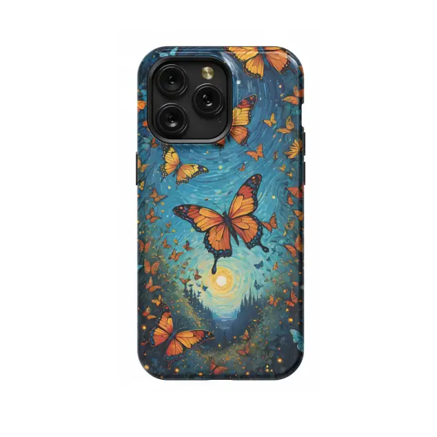 iPhone 5s Landscape Cute Brown Butterflys Phone Case