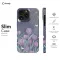 iPhone 5s Pastel Tulip Night Butterfly Drawing Celestial Phone Case - Image 6