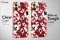 iPhone 5s Playing Cards Seamless Ace of Hearts Spades Phone Case - Image 5