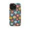 iPhone 5s Retro s Aesthetic Hippie Flowers Colorful Groovy Vibe Phone Case - Image 1