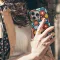 iPhone 5s Retro s Aesthetic Hippie Flowers Colorful Groovy Vibe Phone Case - Image 4