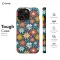 iPhone 5s Retro s Aesthetic Hippie Flowers Colorful Groovy Vibe Phone Case - Image 5