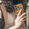 iPhone 5s Retro Aesthetic Hippie Flowers Colorful Groovy Vibe Phone Case - Image 4