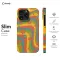 iPhone 5s Retro Aesthetic Hippie Flowers Colorful Groovy Vibe Phone Case - Image 6