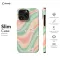 iPhone 5s Retro Aesthetic Hippie Preppy Flowers Colorful Groovy Vibe Phone Case - Image 6