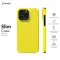 Sleek Plain Yellow TPU with Shock Absorption Models iPhone 5s Phone Case - Image 6