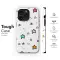iPhone SE 2016 Whimsical Candy Colored Doodle Stars Phone Case - Image 6
