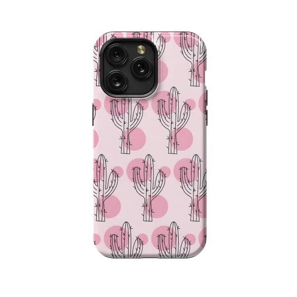 Adorable Cactus More - Aesthetic Design iPhone SE 2022 Phone Case - Image 1
