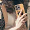 Angry Black Cat with Mug - Nope iPhone SE 2022 Phone Case - Image 4