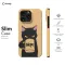 Angry Black Cat with Mug - Nope iPhone SE 2022 Phone Case - Image 6
