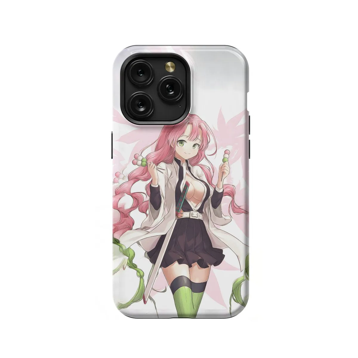Anime Mitsuri Kanroji Demon iPhone SE 2022 Phone Case - Image 1