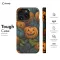 Autumn Halloween Spooky Engraved Head Pumpkin iPhone SE 2022 Phone Case - Image 5