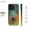 Black Cat Flower Gustav iPhone SE 2022 Phone Case - Image 5