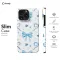Blue Love Coquette Bow iPhone SE 2022 Phone Case - Image 6