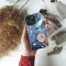 Celestial Blue Stars iPhone SE 2022 Phone Case - Image 2
