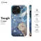 Celestial Blue Stars iPhone SE 2022 Phone Case - Image 5