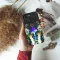 Celestial Mushroom Floral Hands iPhone SE 2022 Phone Case - Image 2