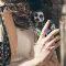 Celestial Mushroom Floral Hands iPhone SE 2022 Phone Case - Image 4