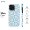 Daisy Checkered iPhone SE 2022 Phone Case - Image 6