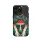 Dreamy Mushroom Celestial Bush Butterfly iPhone SE 2022 Phone Case - Image 1