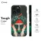 Dreamy Mushroom Celestial Bush Butterfly iPhone SE 2022 Phone Case - Image 5
