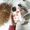 Floral Strawberry iPhone SE 2022 Phone Case - Image 2