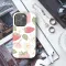 Floral Strawberry iPhone SE 2022 Phone Case - Image 3