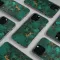 Green Marble With Gold iPhone SE 2022 Phone Case - Image 6