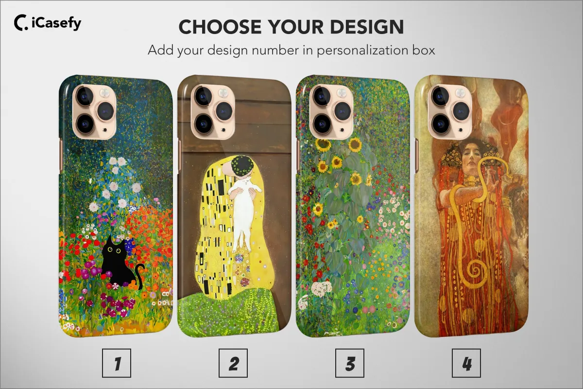 Gustav Klimt Klimt Art iPhone SE 2022 Phone Case - Image 1