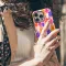 Hand Drawn Colorful Groovy Floral iPhone SE 2022 Phone Case - Image 4