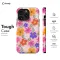 Hand Drawn Colorful Groovy Floral iPhone SE 2022 Phone Case - Image 5