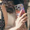 Hippie Aesthetic Collage Groovy Retro iPhone SE 2022 Phone Case - Image 4