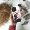 Japanese Fish Yin and Yang Blossom iPhone SE 2022 Phone Case - Image 2