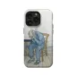 Old Man in Sorrow Vincent van iPhone SE 2022 Phone Case - Image 1