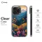 Painted Landscape Flower Meadow Mountain Forest Sky iPhone SE 2022 Phone Case - Image 7