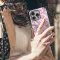 Pink Flower Dragon iPhone SE 2022 Phone Case - Image 4