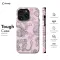 Pink Flower Dragon iPhone SE 2022 Phone Case - Image 5