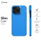 Plain Blue iPhone SE 2022 Phone Case - Image 6