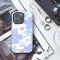 Purple Flowers iPhone SE 2022 Phone Case - Image 3
