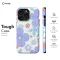 Purple Flowers iPhone SE 2022 Phone Case - Image 5
